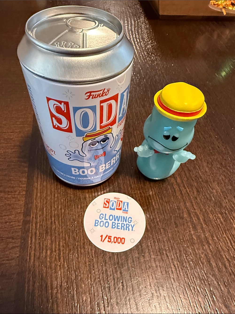 Funko Glowing Boo Berry Vinyl Figure Soda